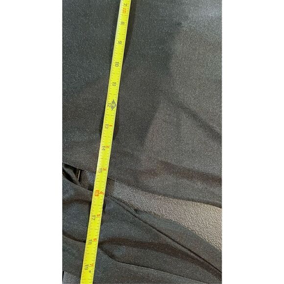 Parker Women's Silk Open Back Long Sleeve Bodycon Mini Dress Black Size Small - Picture 12 of 13